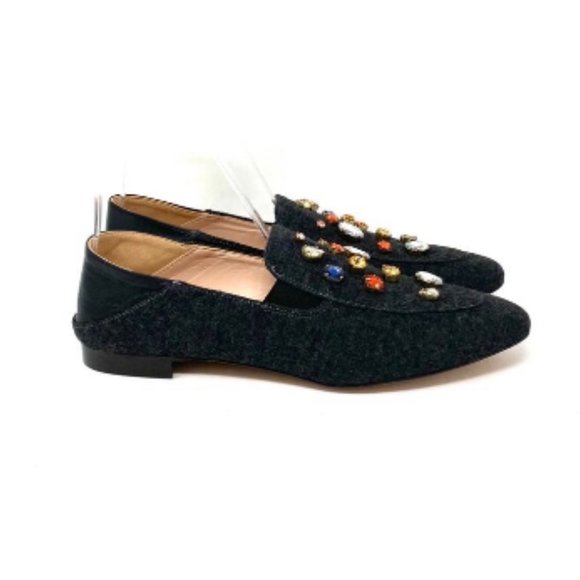 J. Crew Shoes - J Crew Women's Wool Jeweled Convertible Loafer Size 7.5